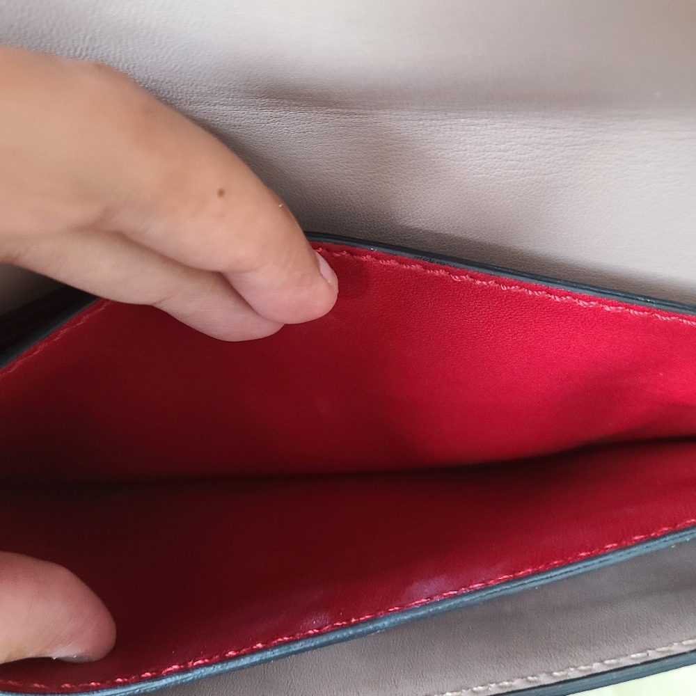 Valentino red rockstud clutch - Picture 14 of 16